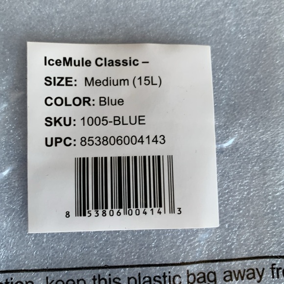 ICEMULE Classic Collapsible Sling Strap Cooler – Hands Free, 100% Waterproof - Picture 4 of 7